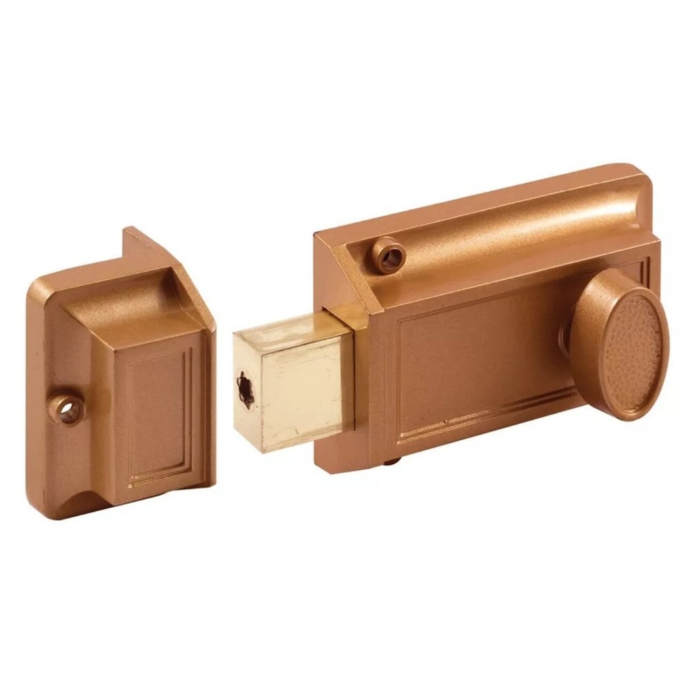New Old Stock Rim Deadlock Single Cylinder #8005 MAG‎ Security Lock as  pictured
